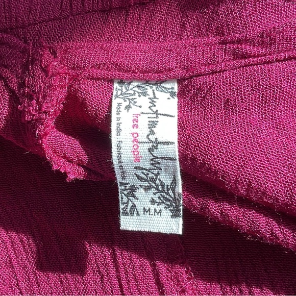 Free People Delphine Embellished Plum Purple Slip Dress Size Medium - Picture 10 of 14